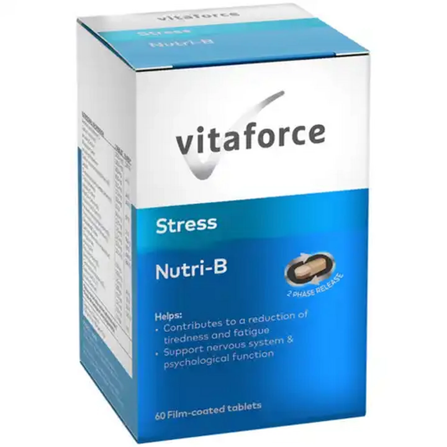 Image of Vitaforce Stress Nutri-B Film-Coated Tablets 60 Pack