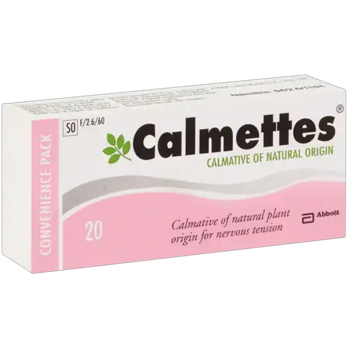Image of Calmettes Nervous Tension & Anxiety Tablets 20 Pack