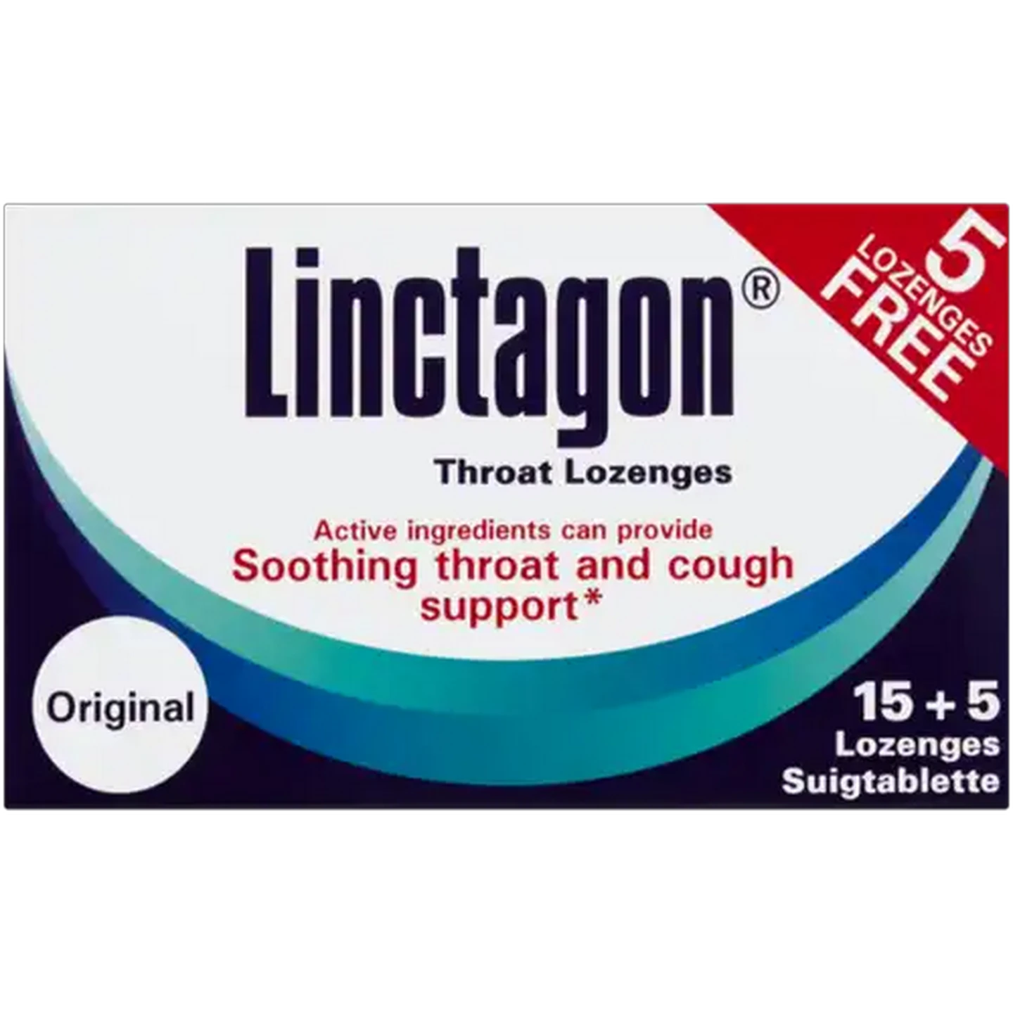 Image of Linctagon Throat Lozenges 15 Pack
