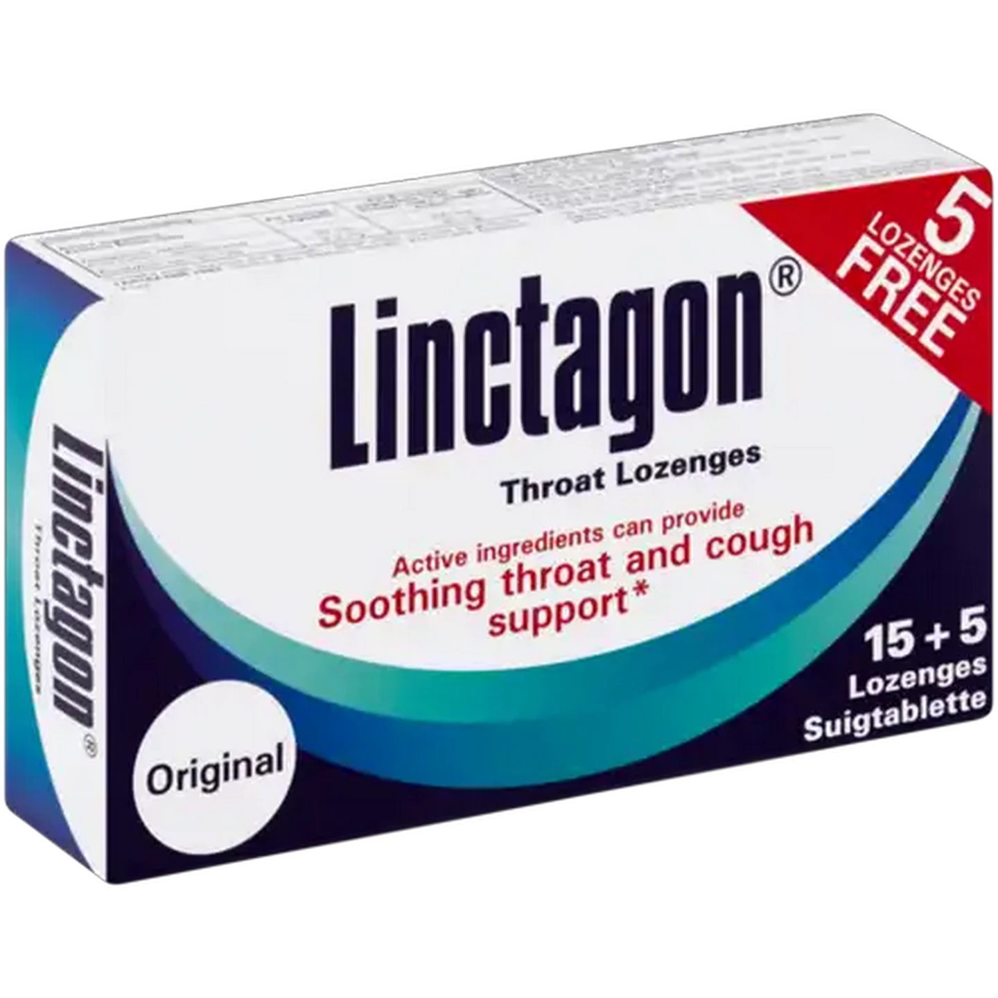 Image of Linctagon Throat Lozenges 15 Pack
