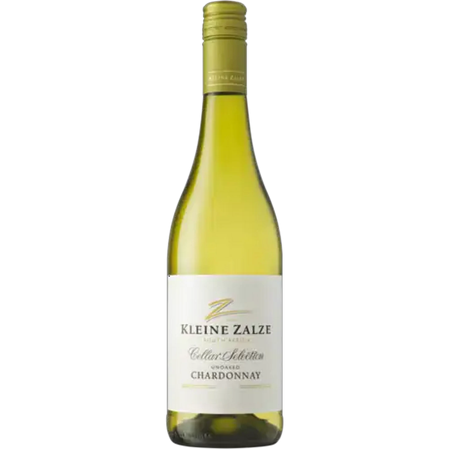 Image of Kleine Zalze Cellar Selection Chardonnay White Wine Bottle 750ml