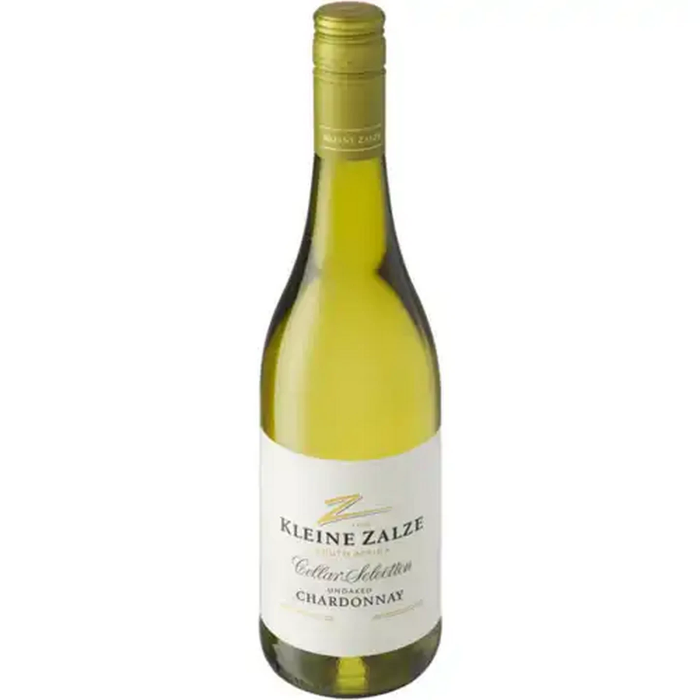 Image of Kleine Zalze Cellar Selection Chardonnay White Wine Bottle 750ml