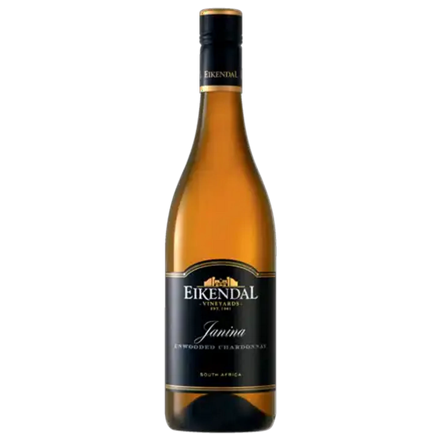 Image of Eikendal Janina Unwooded Chardonnay White Wine Bottle 750ml