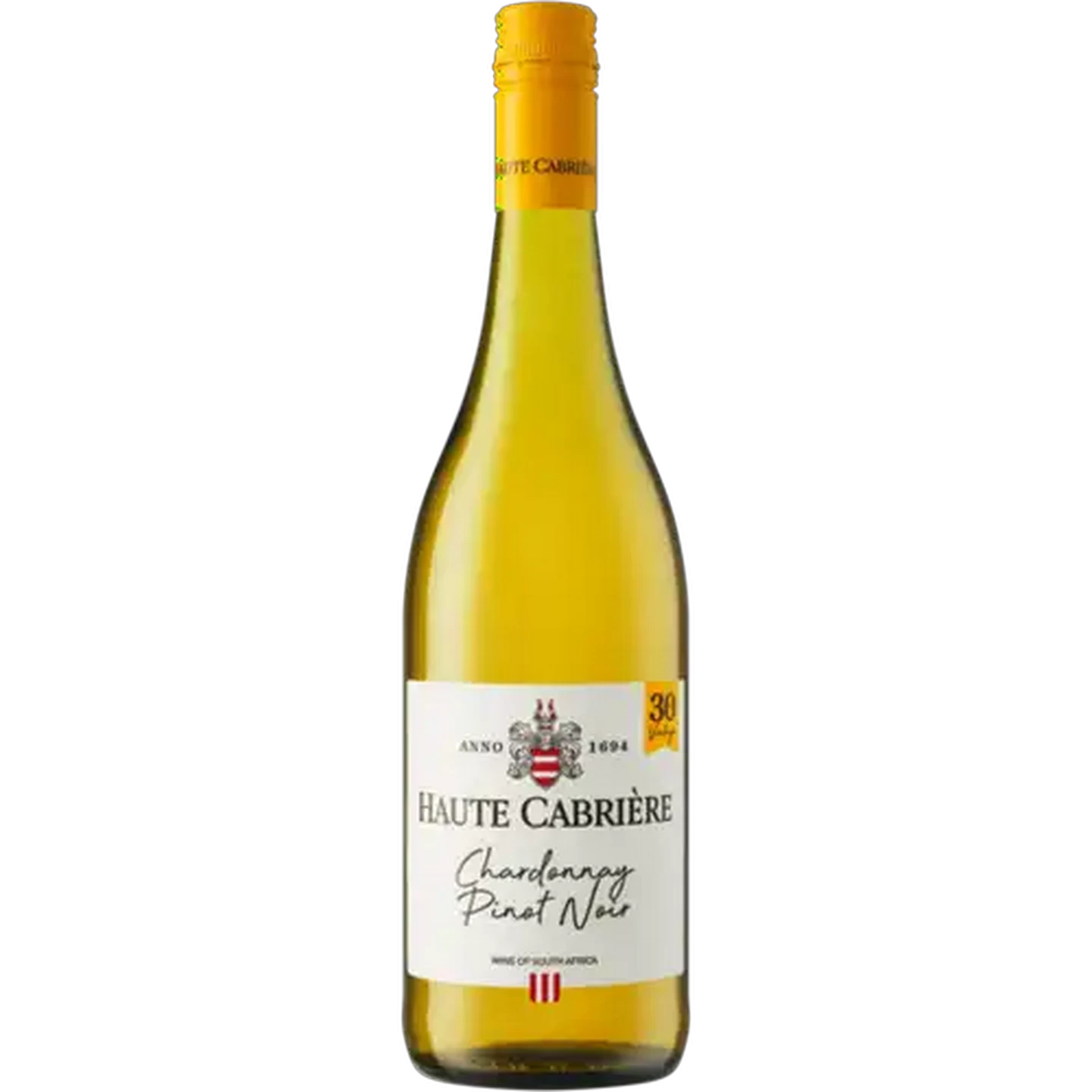 Image of Haute Cabrière Chardonnay Pinot Noir White Wine Bottle 750ml
