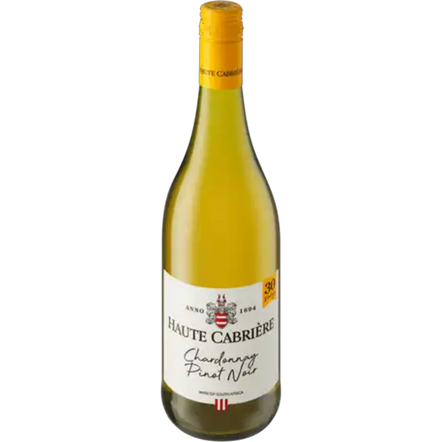 Image of Haute Cabrière Chardonnay Pinot Noir White Wine Bottle 750ml