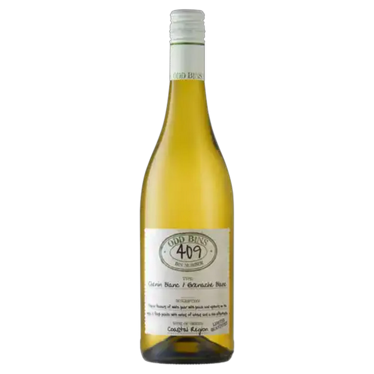 Image of Odd Bins 409 White Wine Blend Bottle 750ml