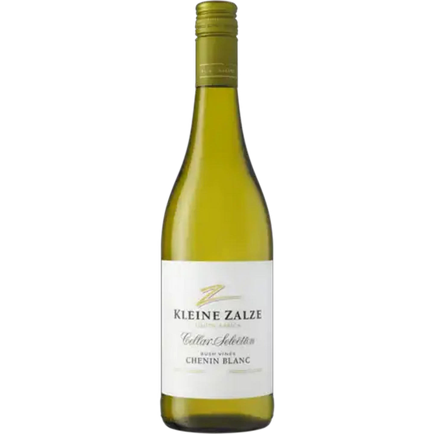 Image of Kleine Zalze Cellar Selection Chenin Blanc White Wine Bottle 750ml