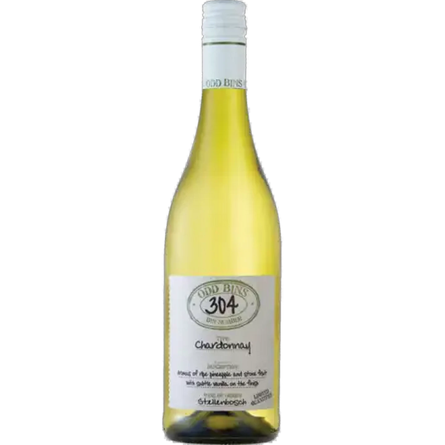 Image of Odd Bins 304 Chardonnay Wine Bottle 750ml