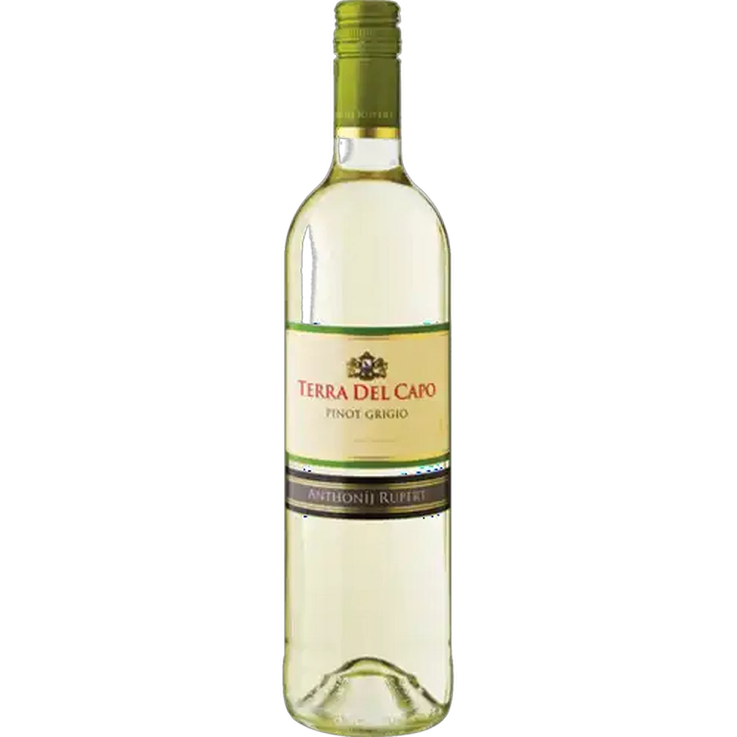 Image of Terra Del Capo Pinot Grigio White Wine Bottle 750ml