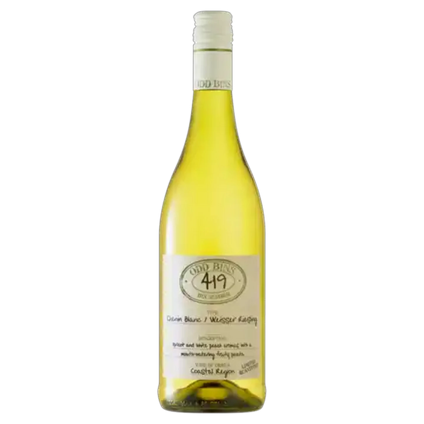 Image of Odd Bins 419 Chenin Blanc-Weisser Riesling White Wine Blend 750ml