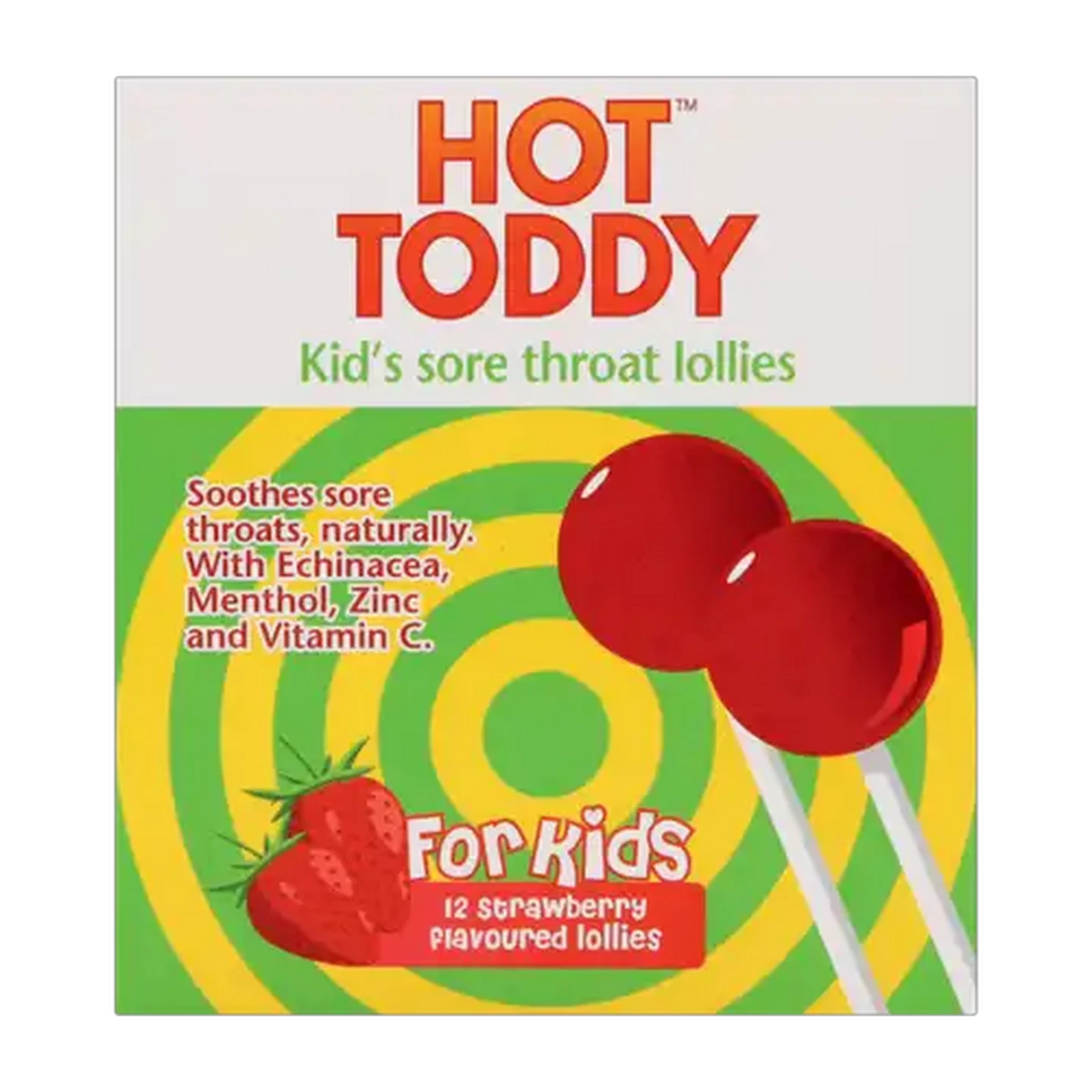 Image of Hot Toddy Throat Lollies 12 Pack