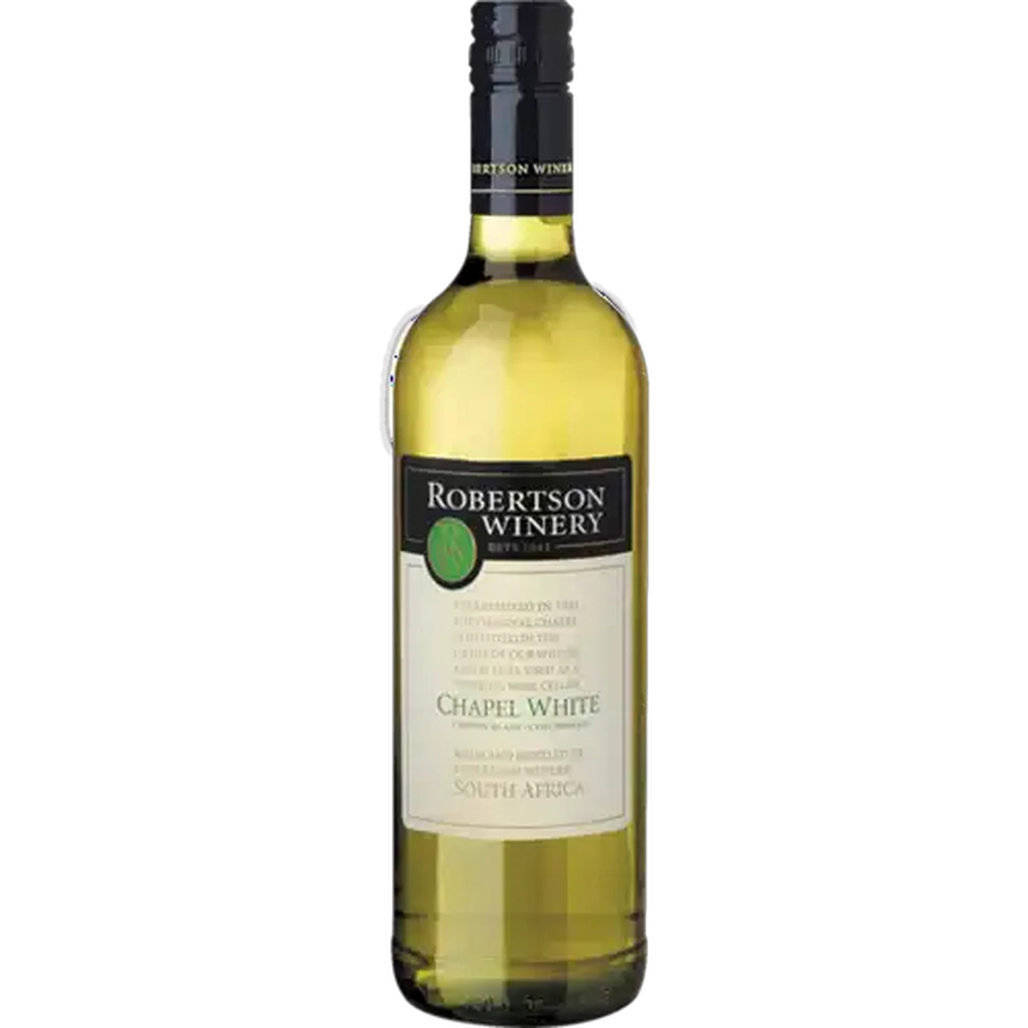 Image of Robertson Winery Chapel White Wine Bottle 750ml