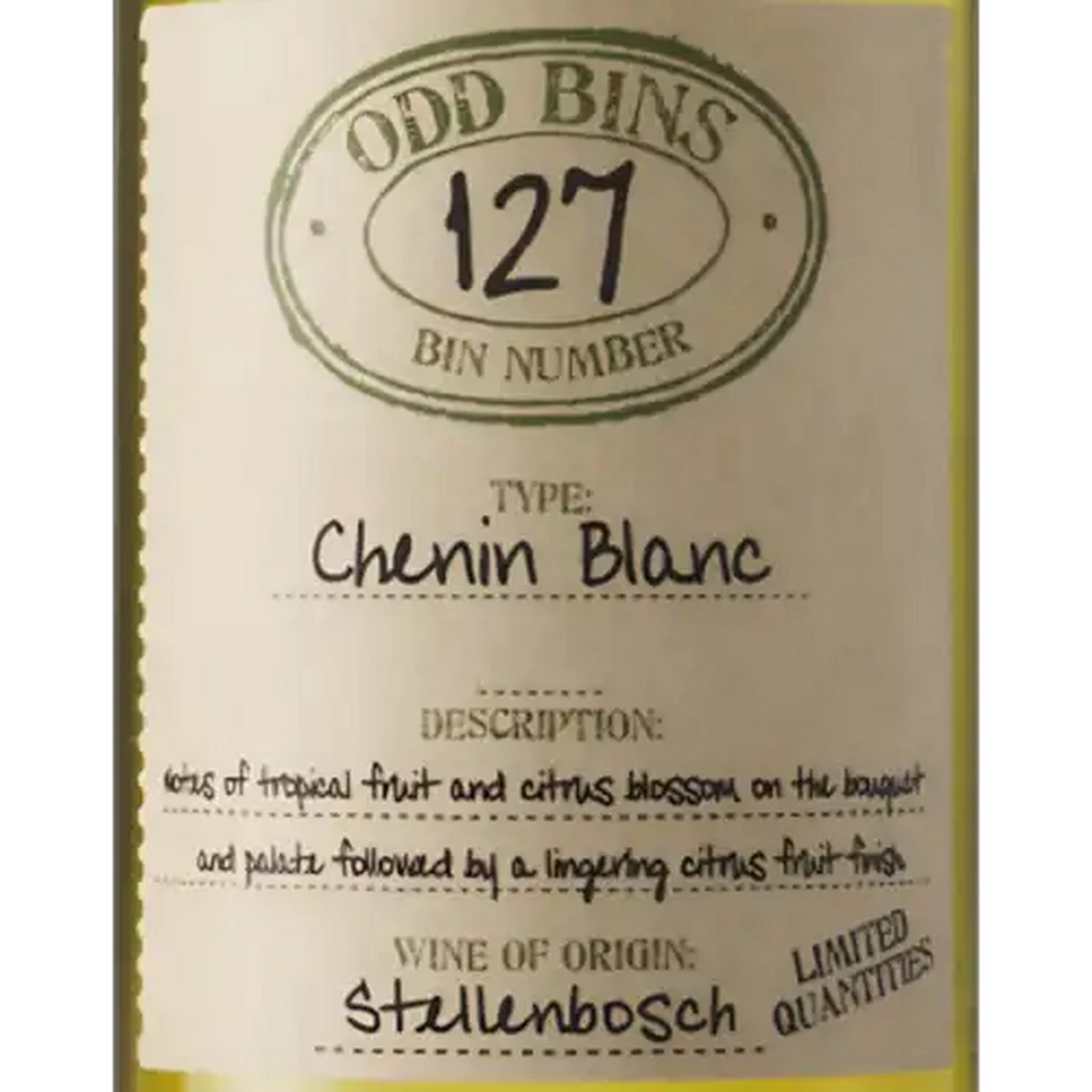 Image of Odd Bins 127 Chenin Blanc White Wine 750ml