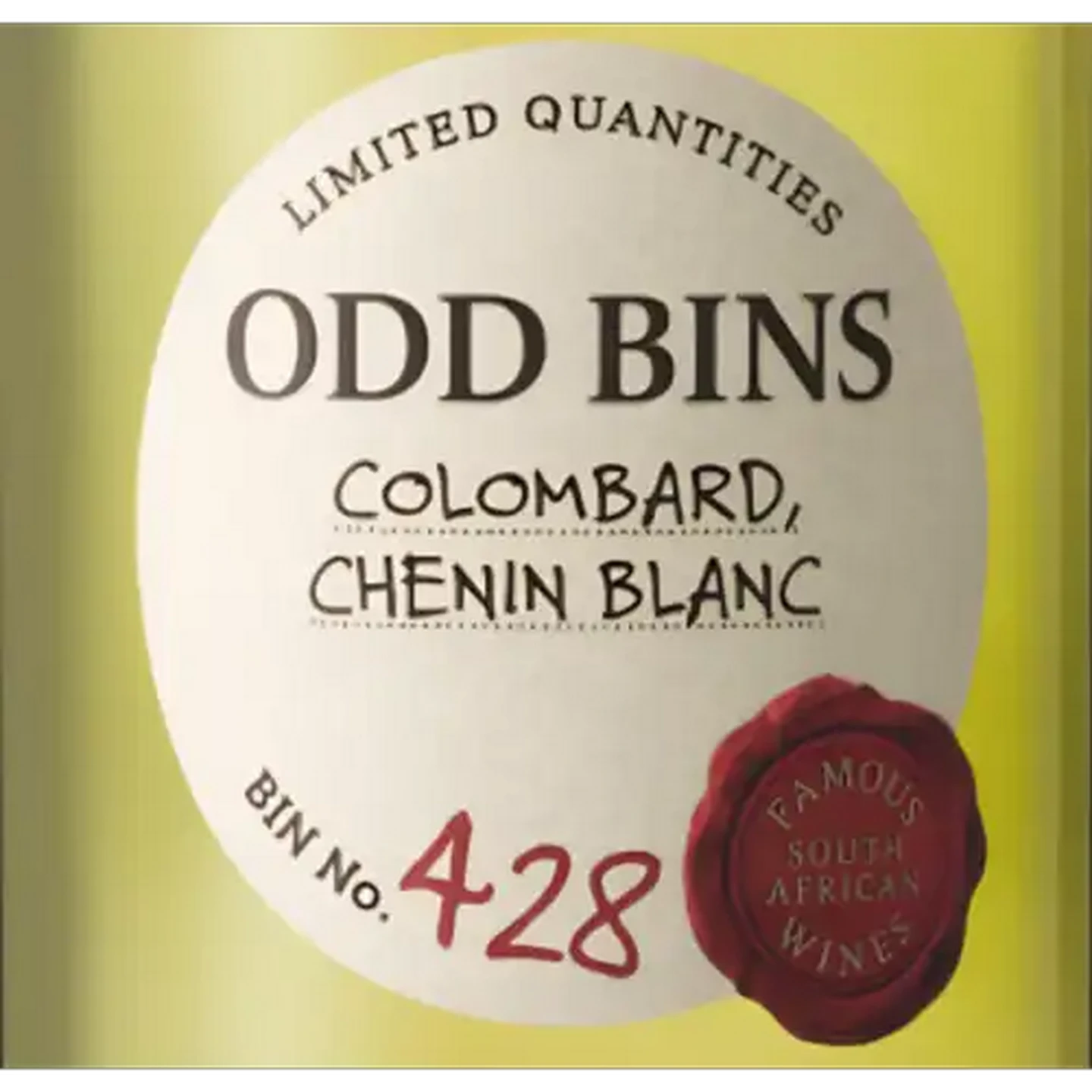 Image of Odd Bins 428 Colombard-Chenin Blanc White Wine Blend 750ml