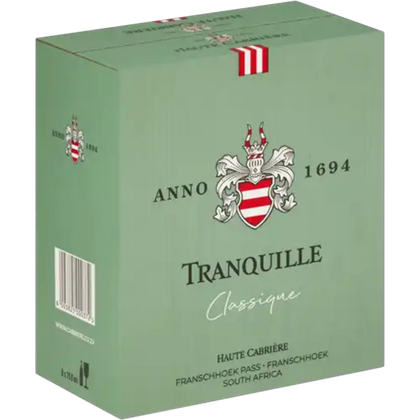 Image of Haute Cabrière Tranquille White Wine Bottles 6 x 750ml