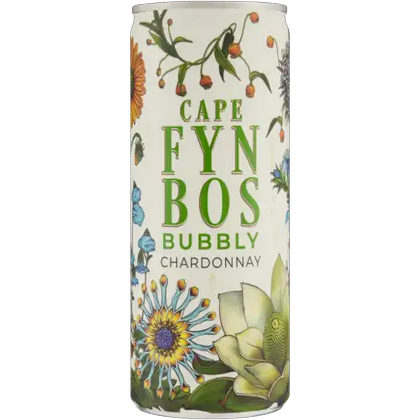 Image of Cape Fynbos Bubbly Chardonnay White Wine Can 250ml