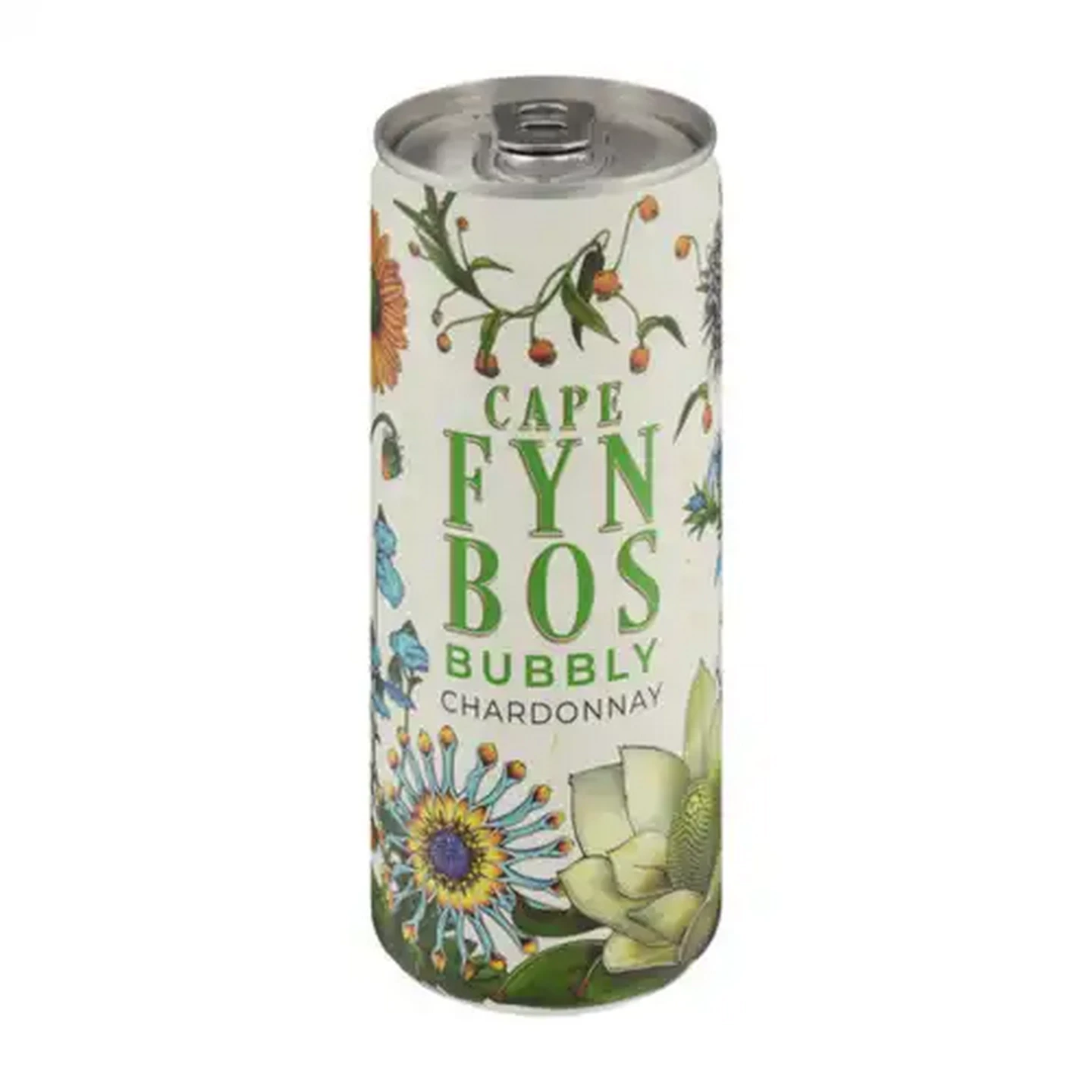 Image of Cape Fynbos Bubbly Chardonnay White Wine Can 250ml