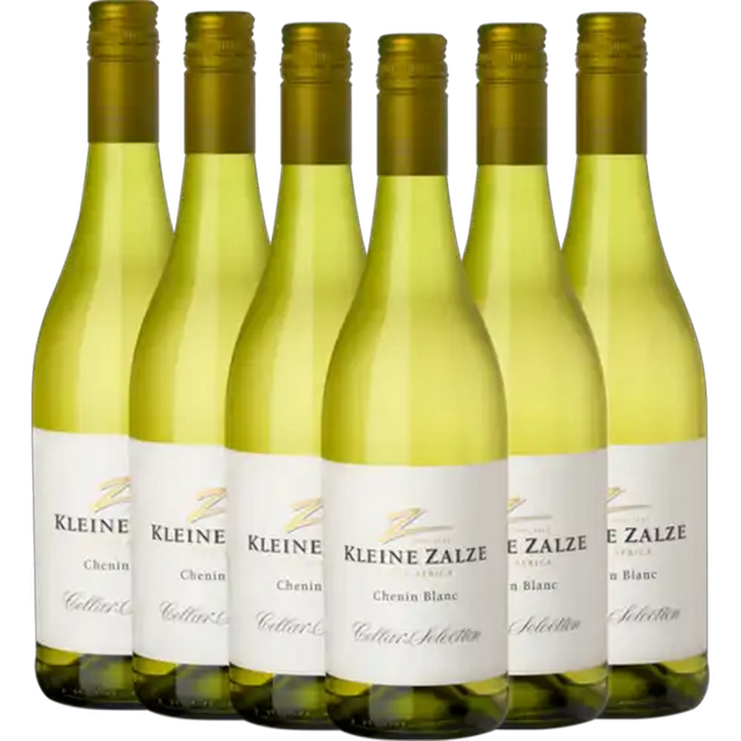 Image of Kleine Zalze Cellar Selection Chenin Blanc White Wine Bottle 6 x 750ml