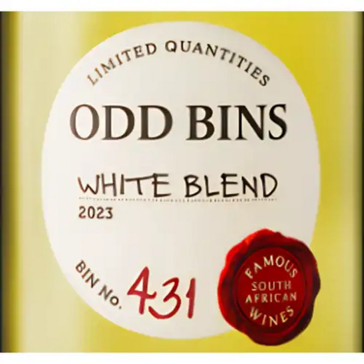 Image of Odd Bins 431 White Blend Wine 750ml