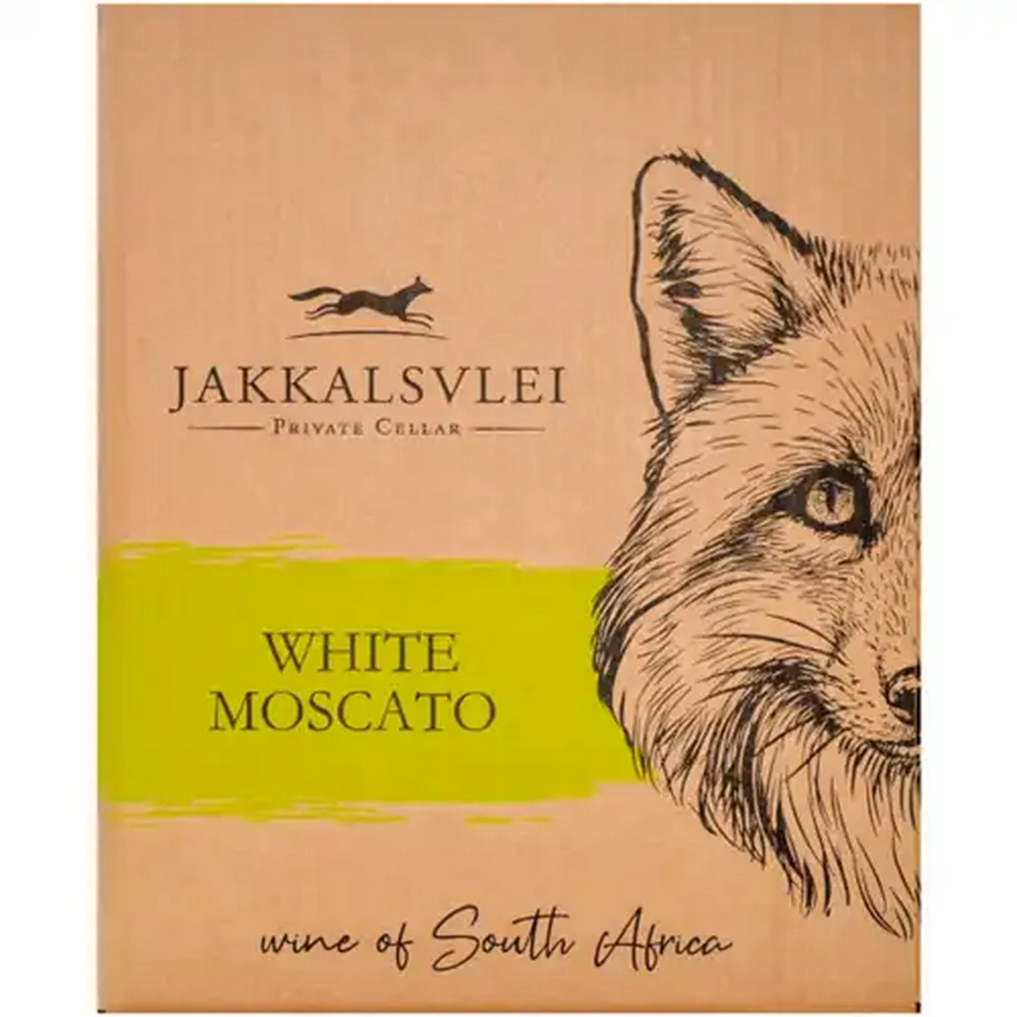 Image of Jakkalsvlei White Moscato White Wine Bottles 6 x 750ml