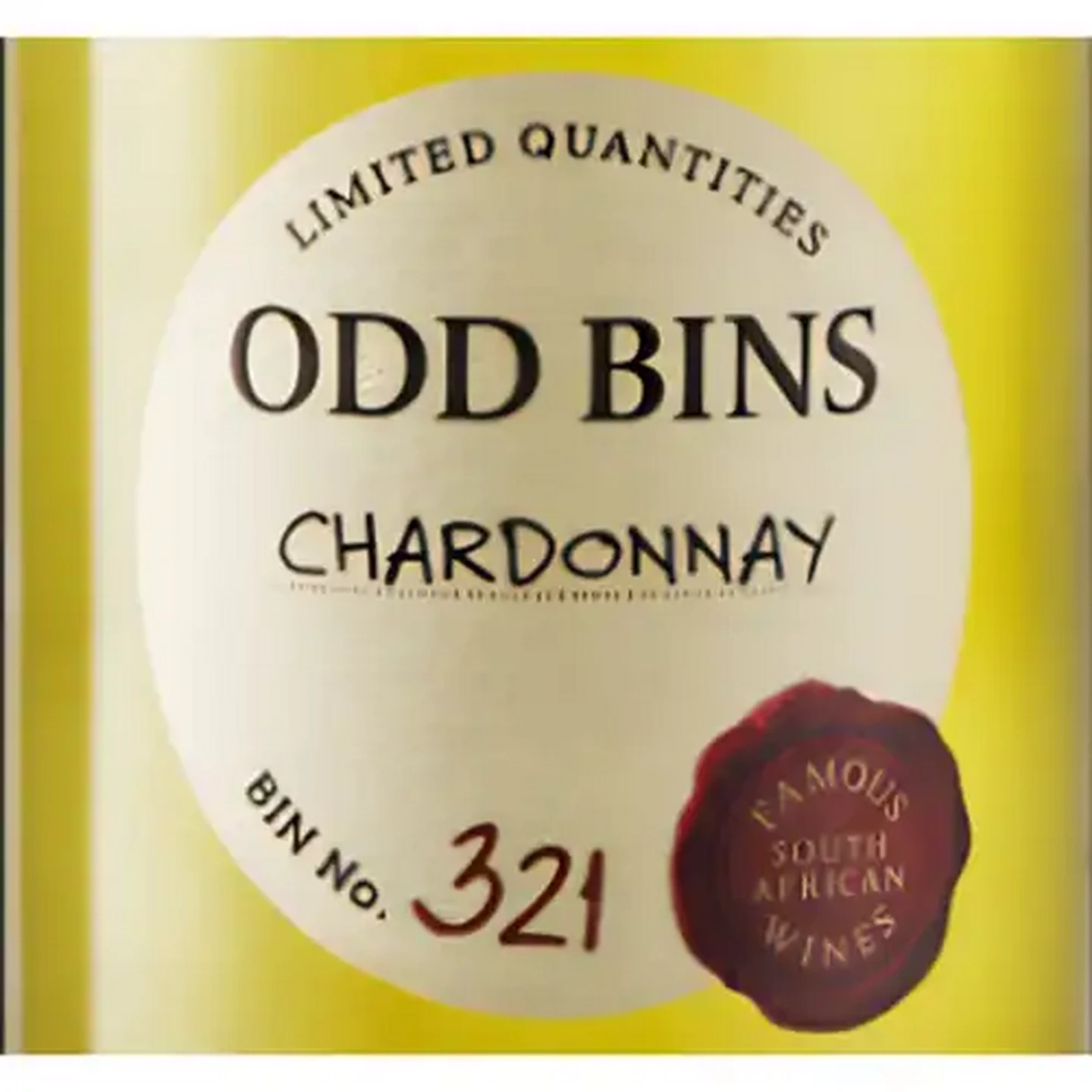 Image of Odd Bins 321 Chardonnay White Wine 750ml