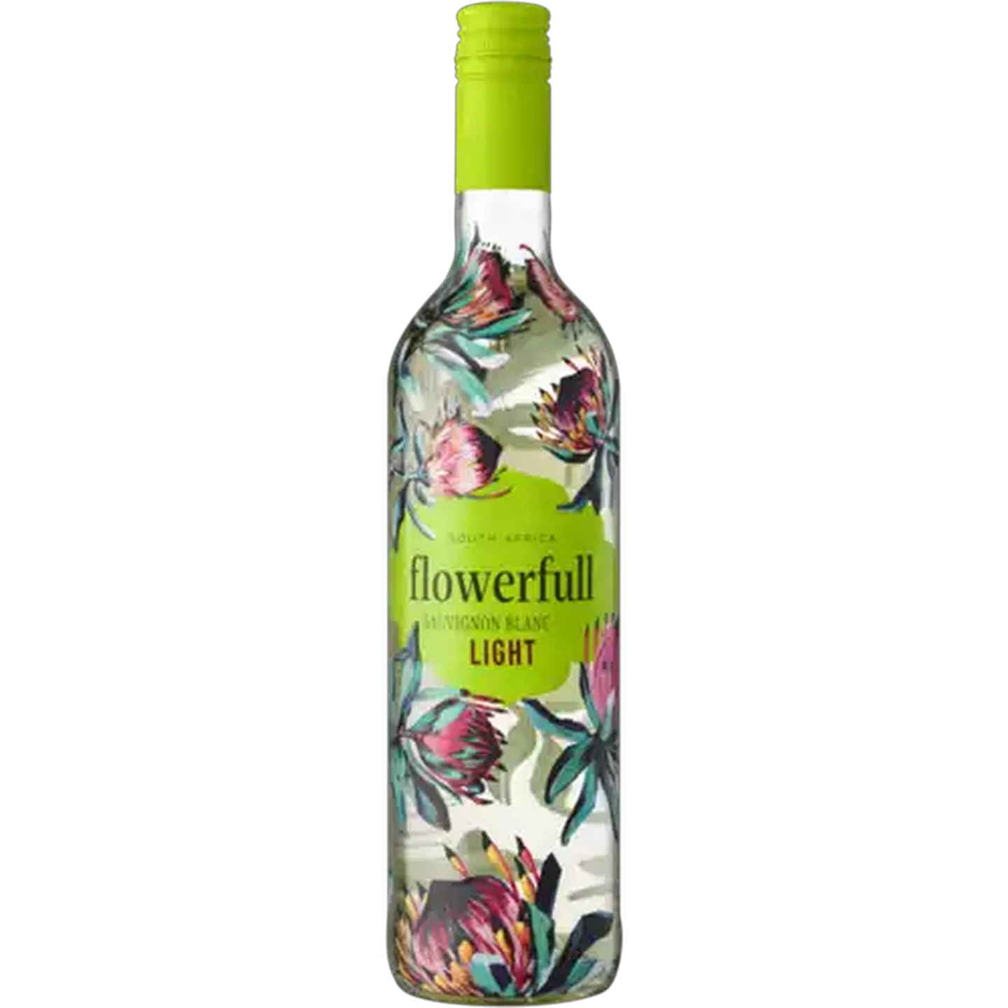 Image of Flowerfull Light Sauvignon Blanc White Wine Bottle 750ml