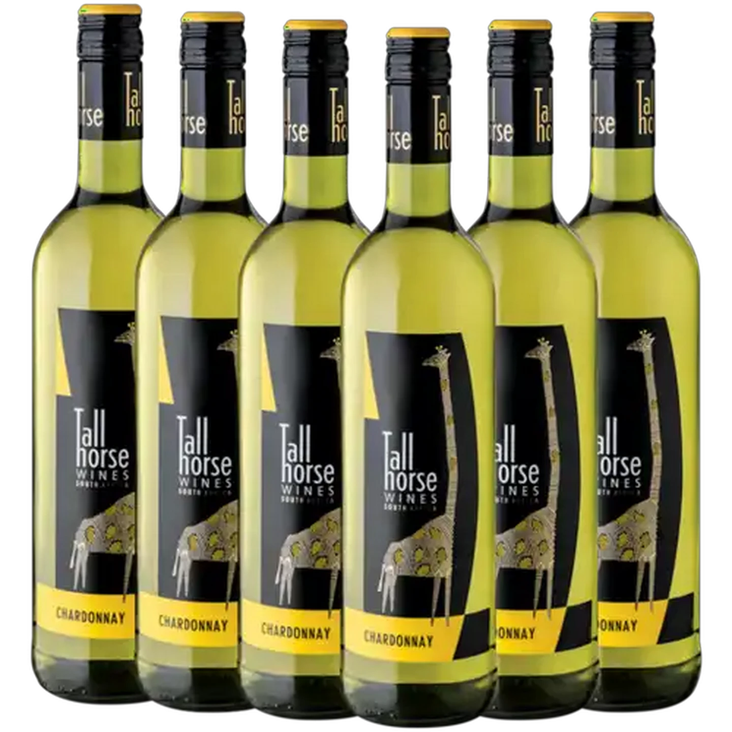Image of Tall Horse Chardonnay White Wine Bottles 6 x 750ml