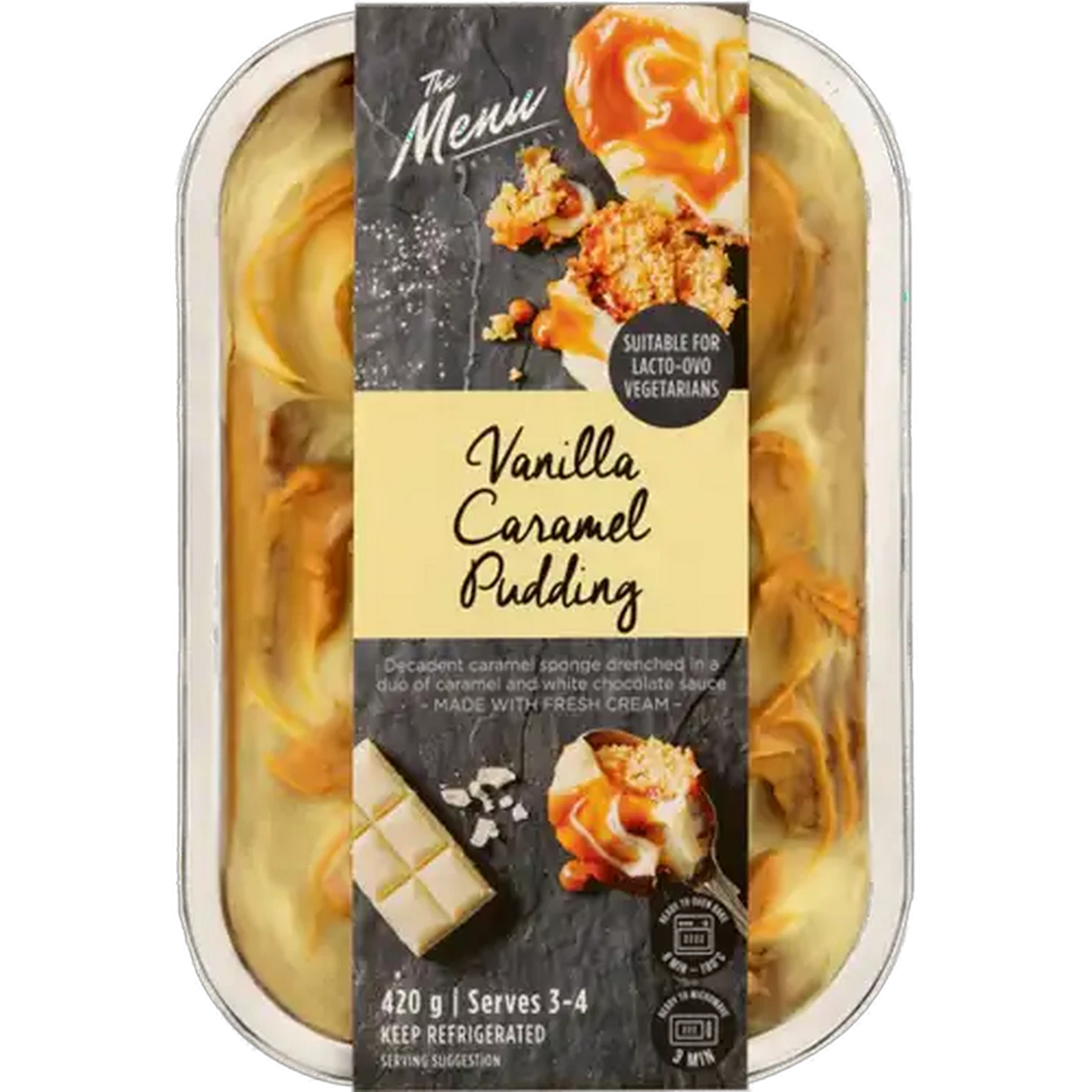 Image of The Menu Vanilla caramel pudding 420g