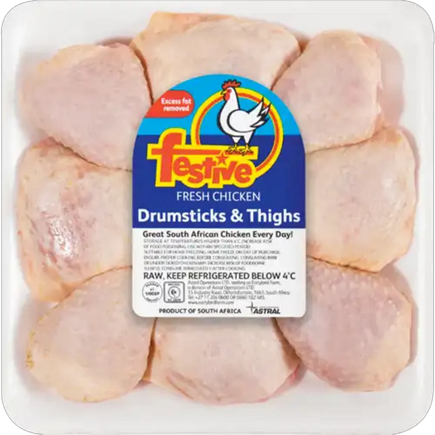 Image of Festive Fresh Chicken Drumsticks & Thighs Per kg