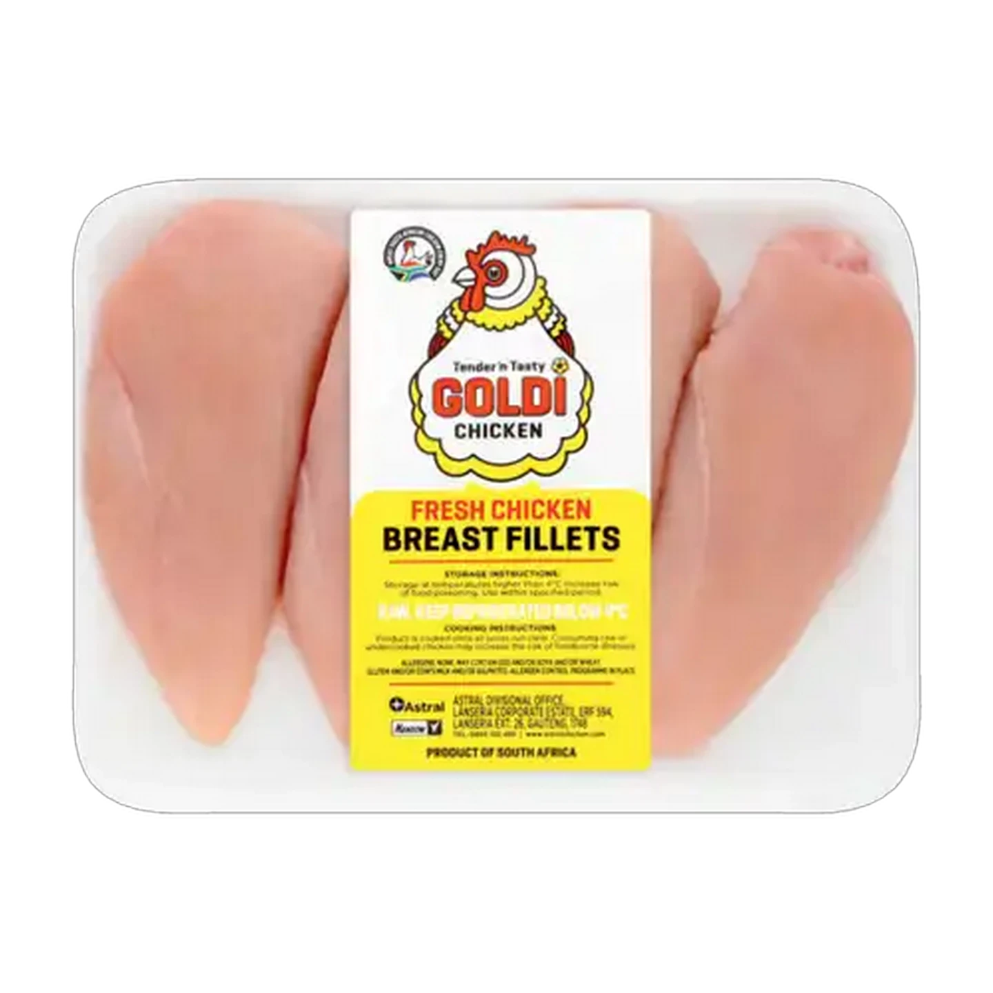 Image of Goldi Chicken Fresh Chicken Breast Fillet Per kg