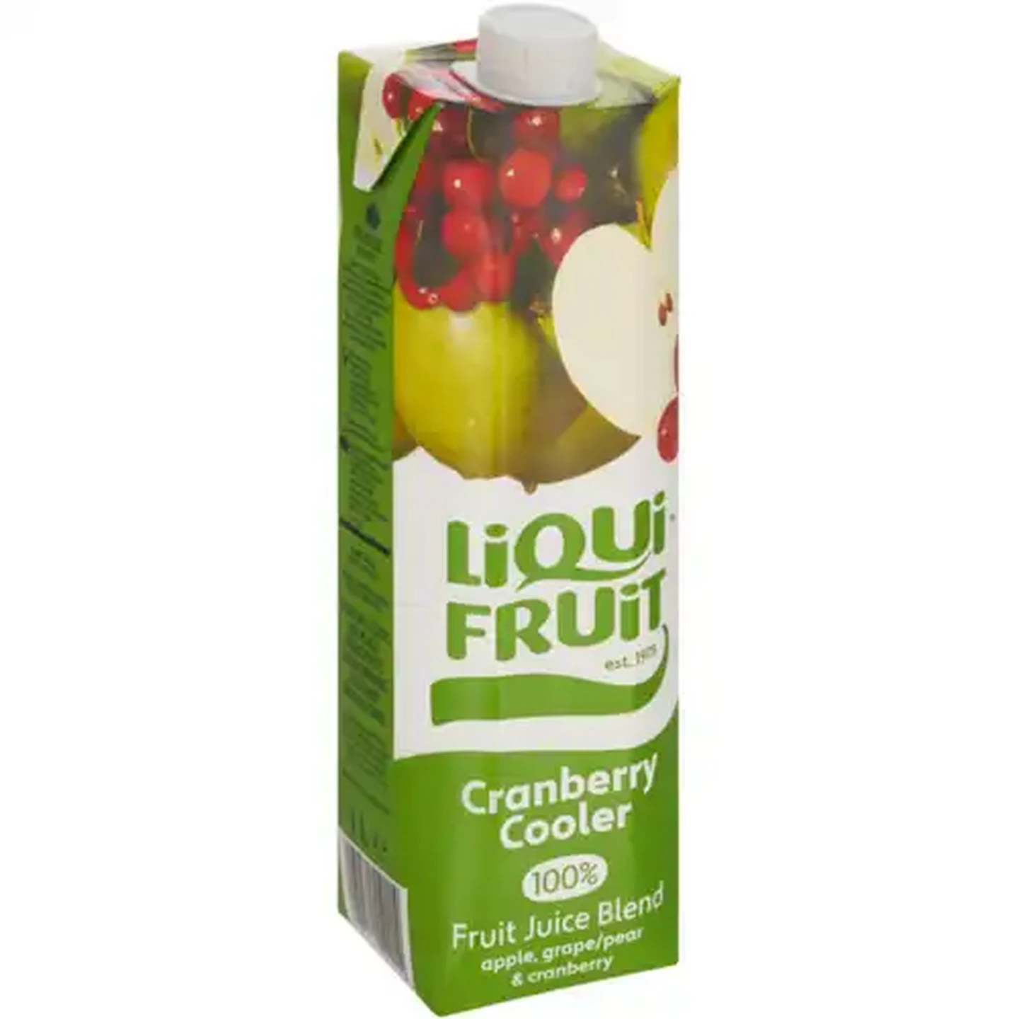 Image of Liqui Fruit Cranberry Cooler 100% Fruit Juice Blend 1L