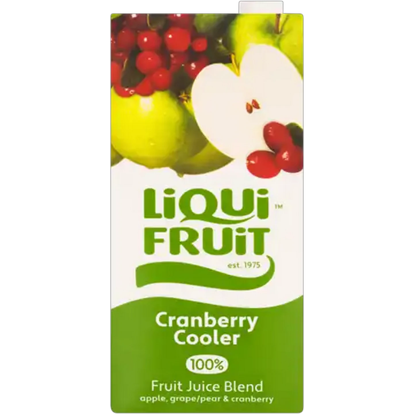 Image of Liqui Fruit 100% Cranberry Cooler Fruit Juice Blend 2L