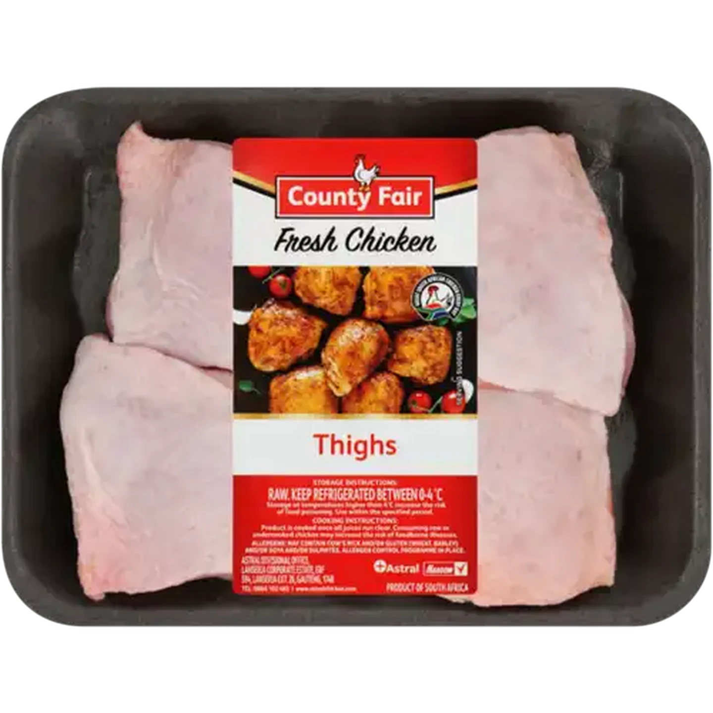 Image of County Fair Fresh Chicken Thighs Per kg