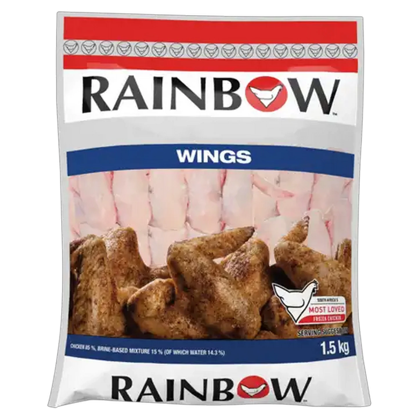 Image of RAINBOW Frozen Chicken Wings 1.5kg
