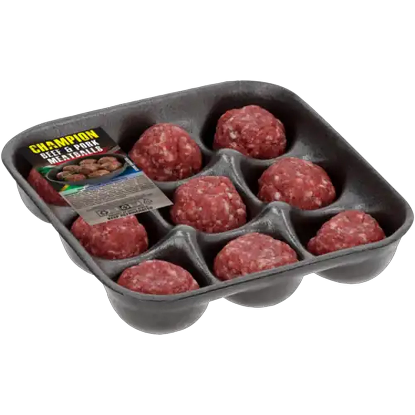 Image of Championship Beef & Pork Meatballs Per KG