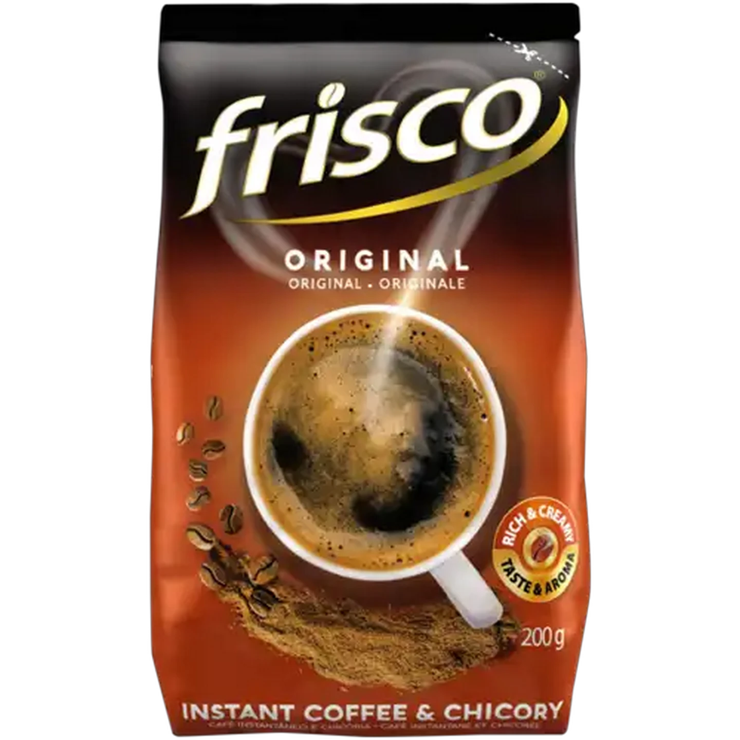 Image of Frisco Original Instant Coffee & Chicory Pouch 200g