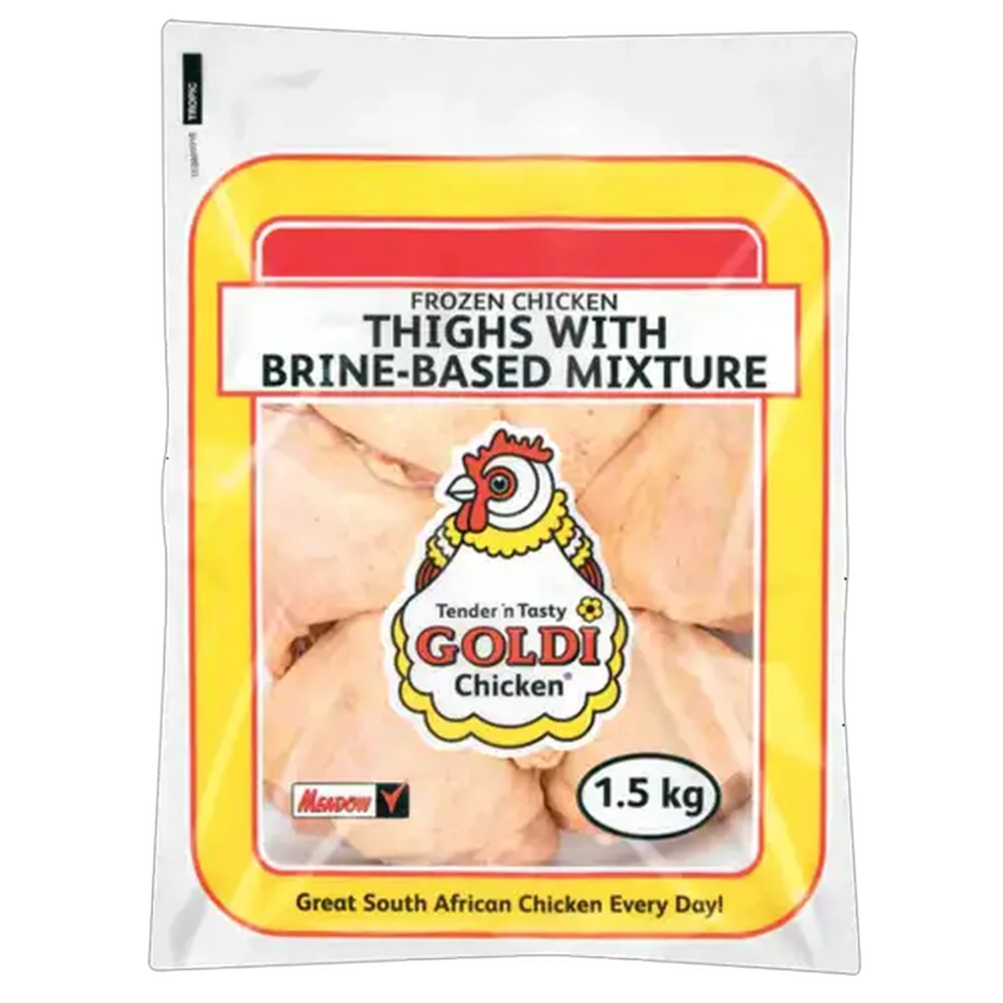 Image of Goldi Chicken IQF Frozen Chicken Thighs 1.5kg