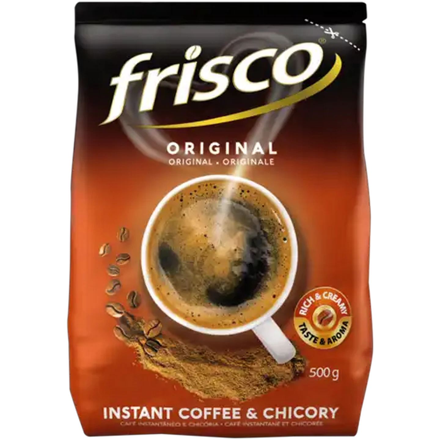Image of Frisco Original Instant Coffee & Chicory Pouch 500g