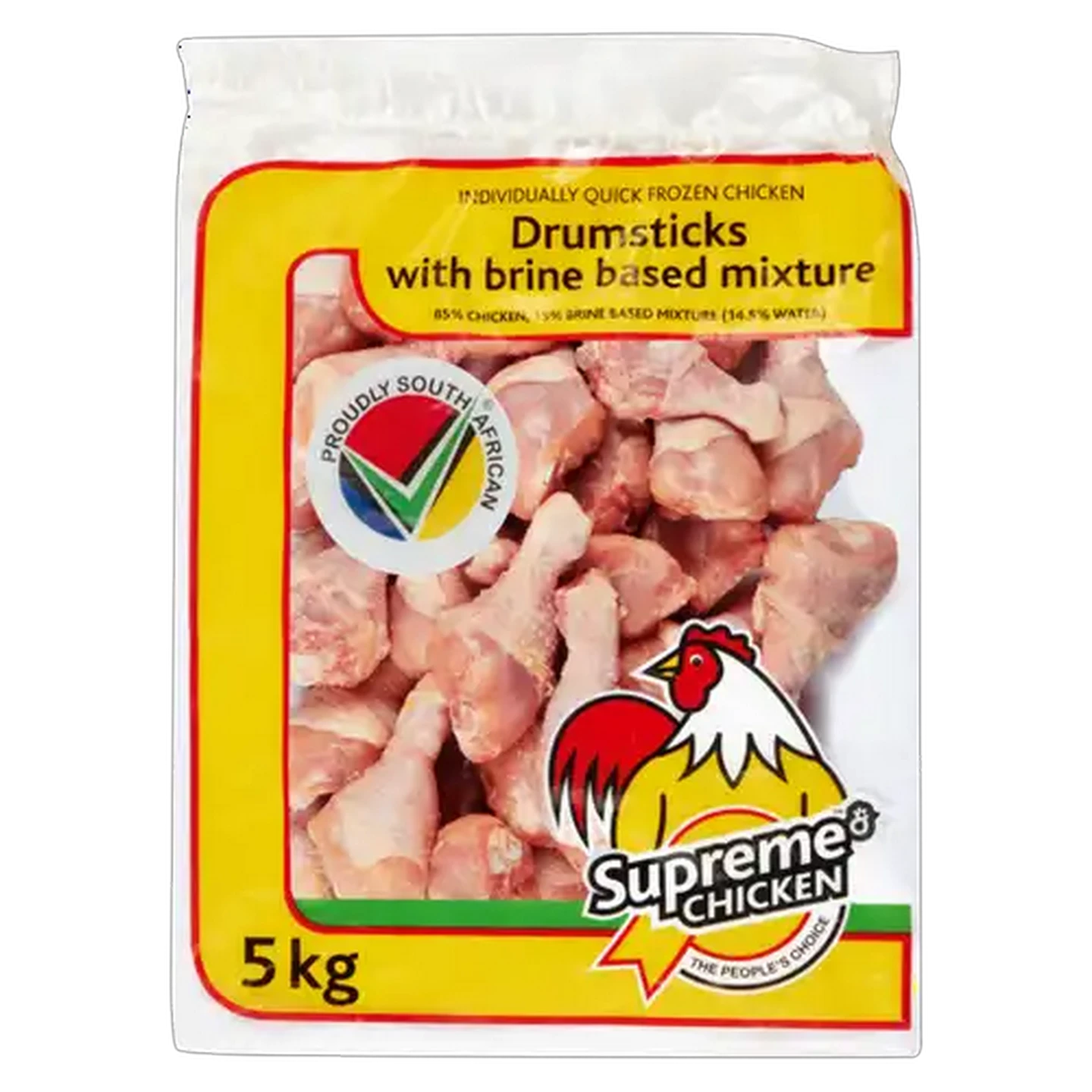 Image of Supreme Chicken Frozen Drumsticks With Brine 5kg