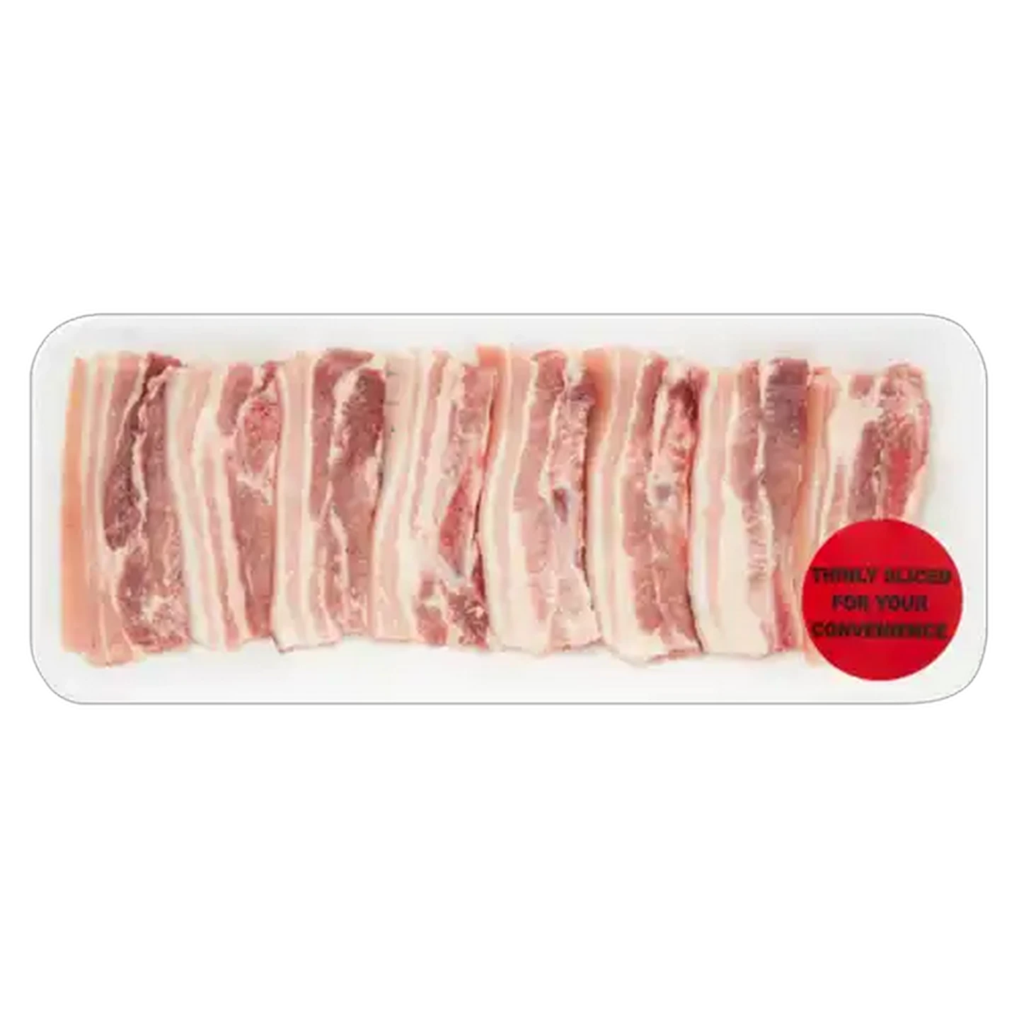 Image of Thinly Sliced Pork Rashers Per kg