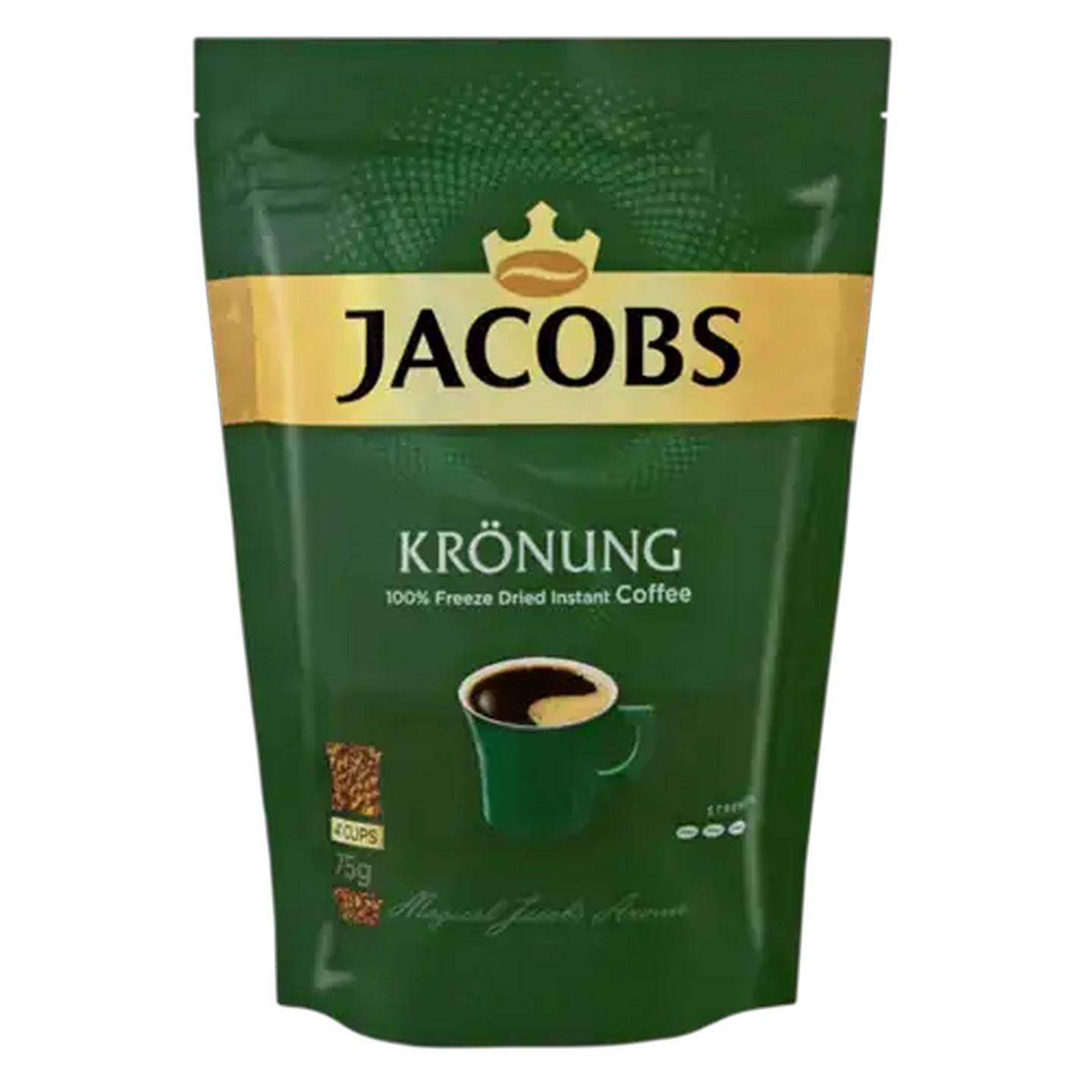 Image of Jacobs Krönung Instant Coffee Bag 75g