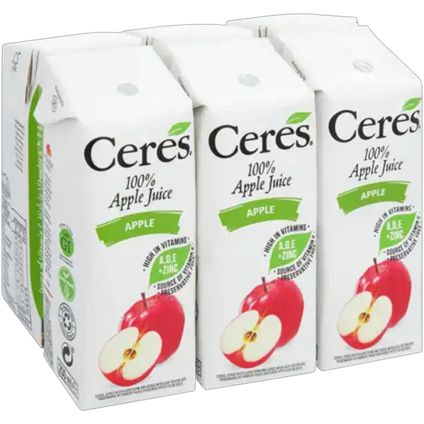 Image of Ceres Apple Juice Pack 6 x 200ml