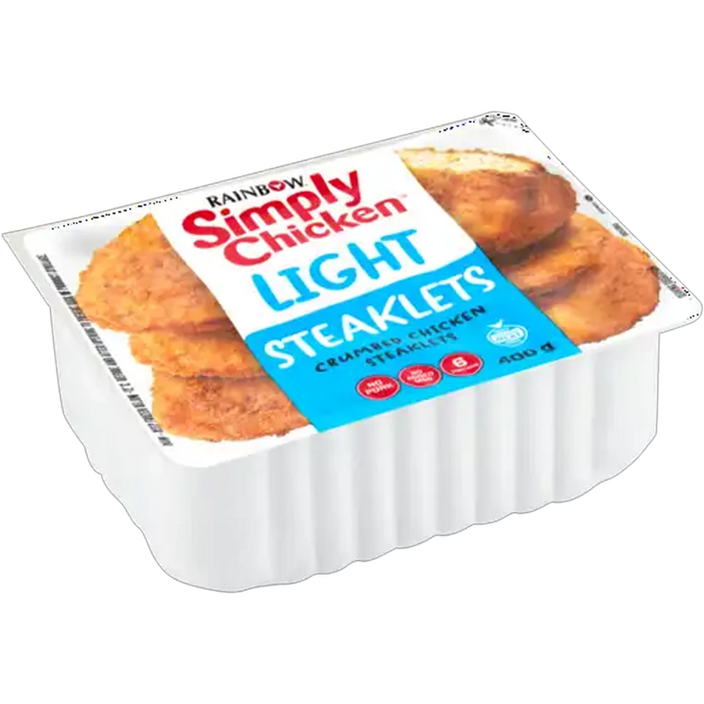 Image of RAINBOW Simply Chicken Frozen Light Steaklets 400g