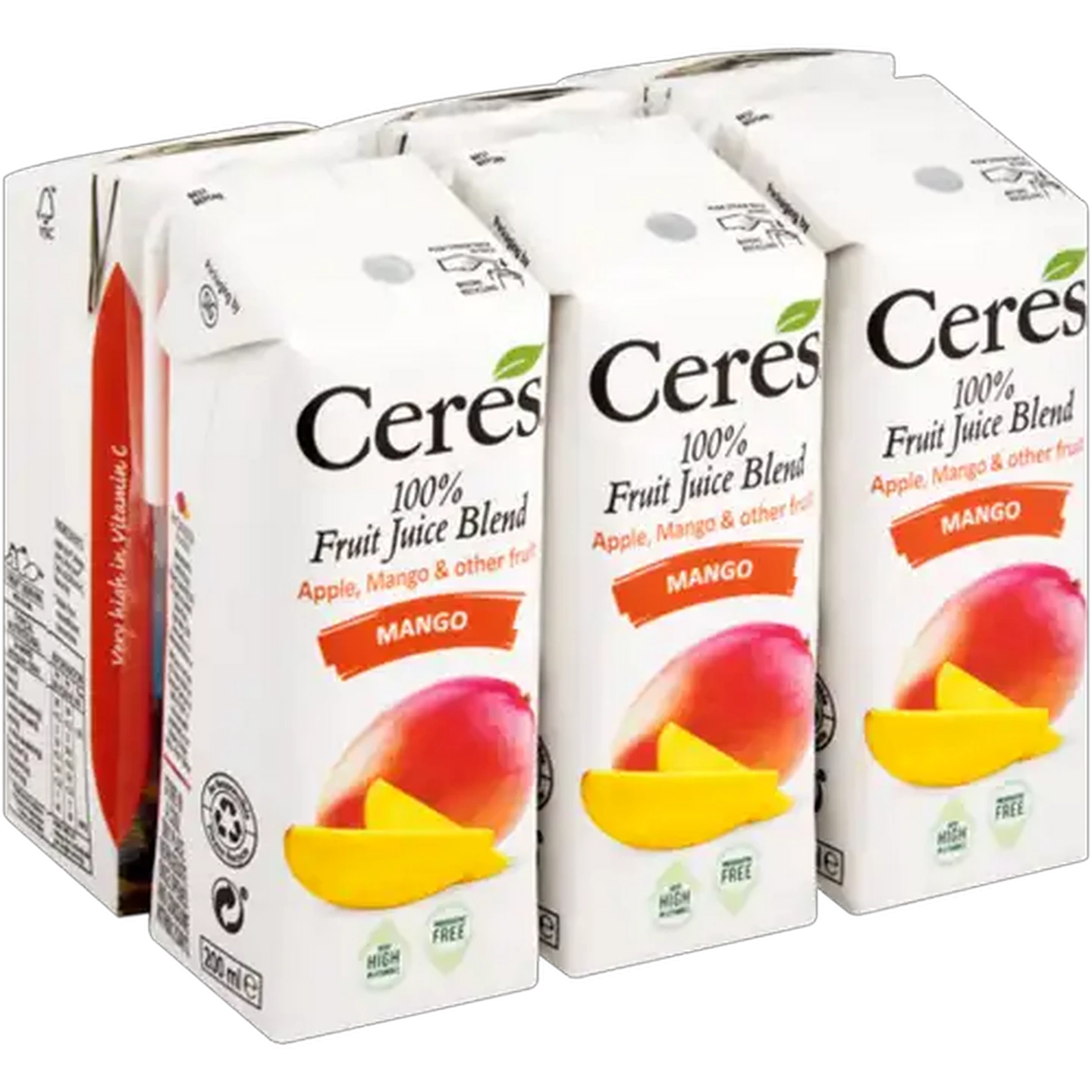 Image of Ceres Mango Juice Pack 6 x 200ml