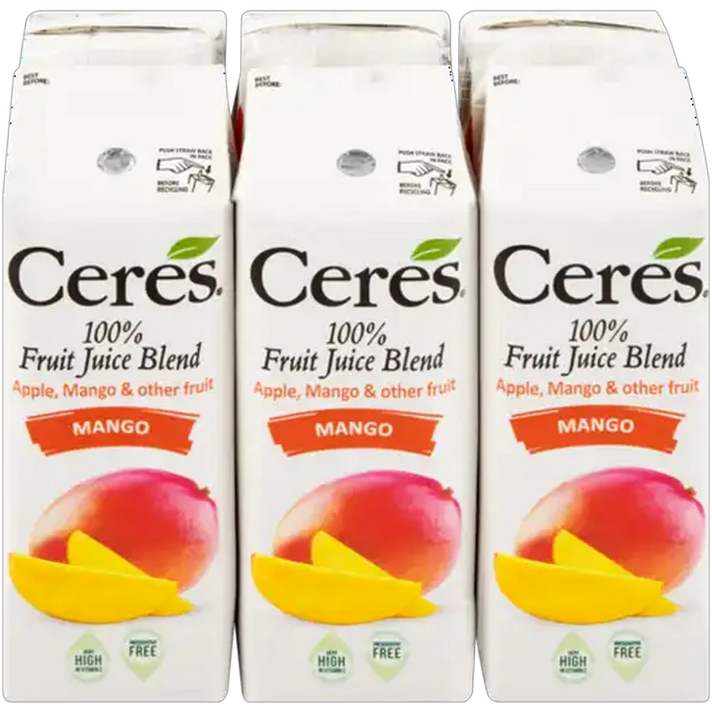 Image of Ceres Mango Juice Pack 6 x 200ml