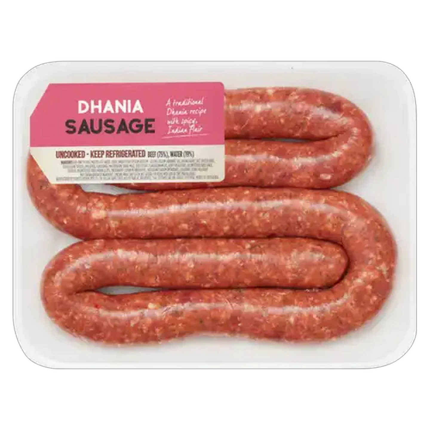 Image of Dhania Beef Sausage Per kg