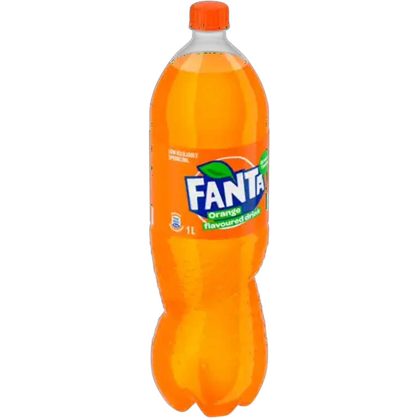 Image of Fanta Orange Flavoured Sparkling Soft Drink Bottle 1L