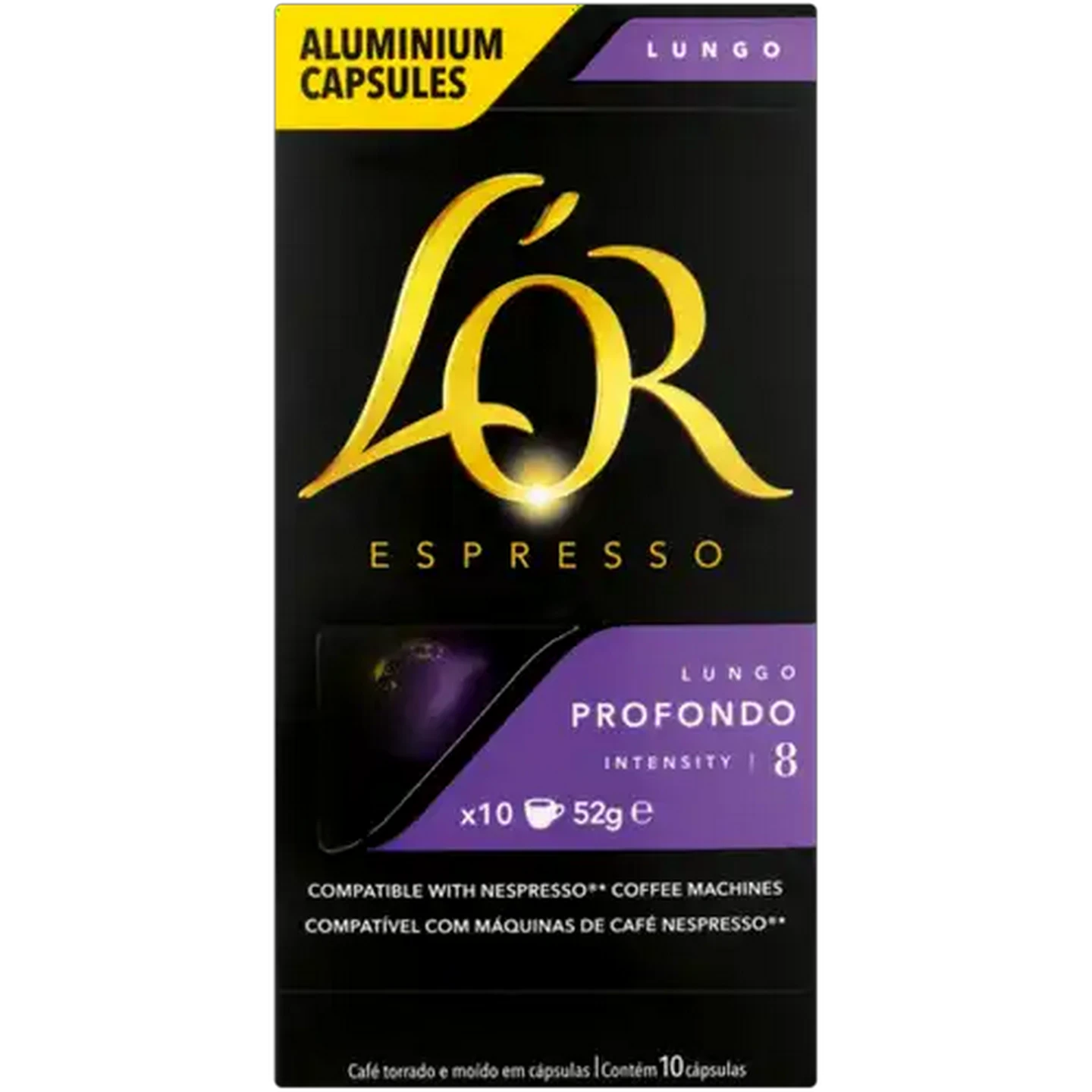 Image of L'OR Espresso Profondo Coffee Capsules 10 Pack