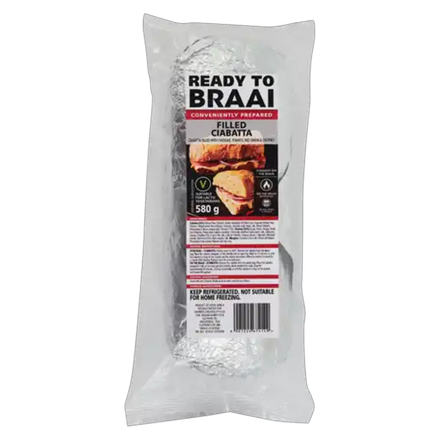 Image of Ready To Braai Filled Ciabatta 580g