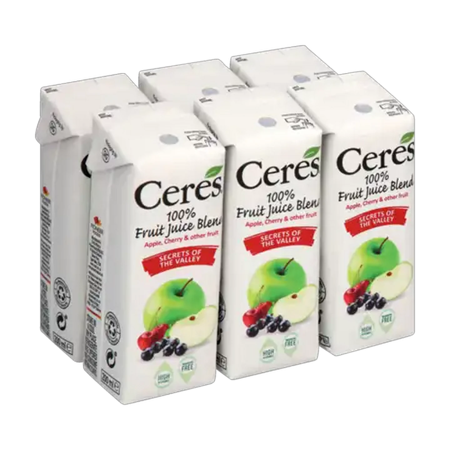 Image of Ceres Secrets Of The Valley Juice Pack 6 x 200ml